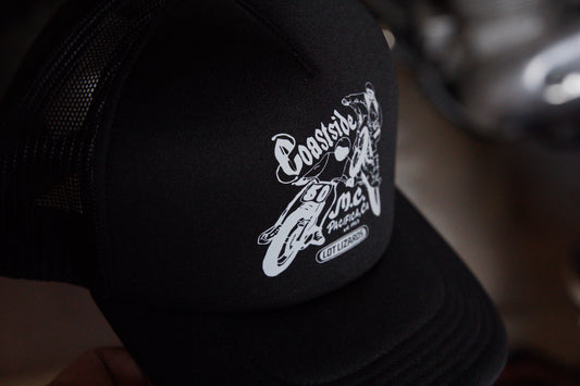 Lot Lizards 'Coastside MC' Trucker Hat