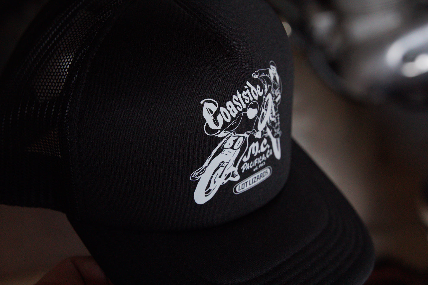 Lot Lizards 'Coastside MC' Trucker Hat