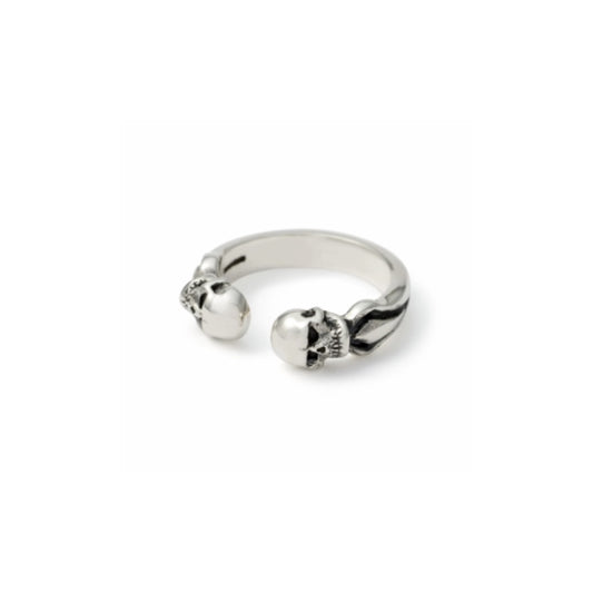 TGF Double Skull Ring