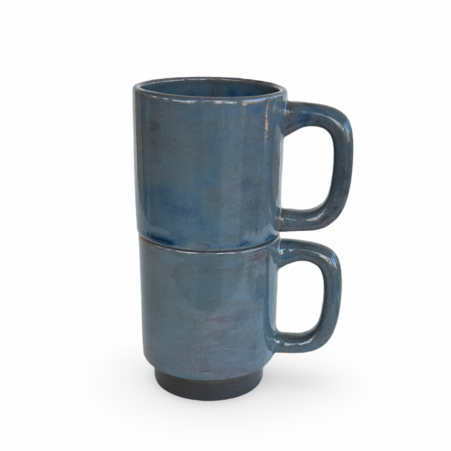 JTR 'Steel Blue' Stacking Mugs