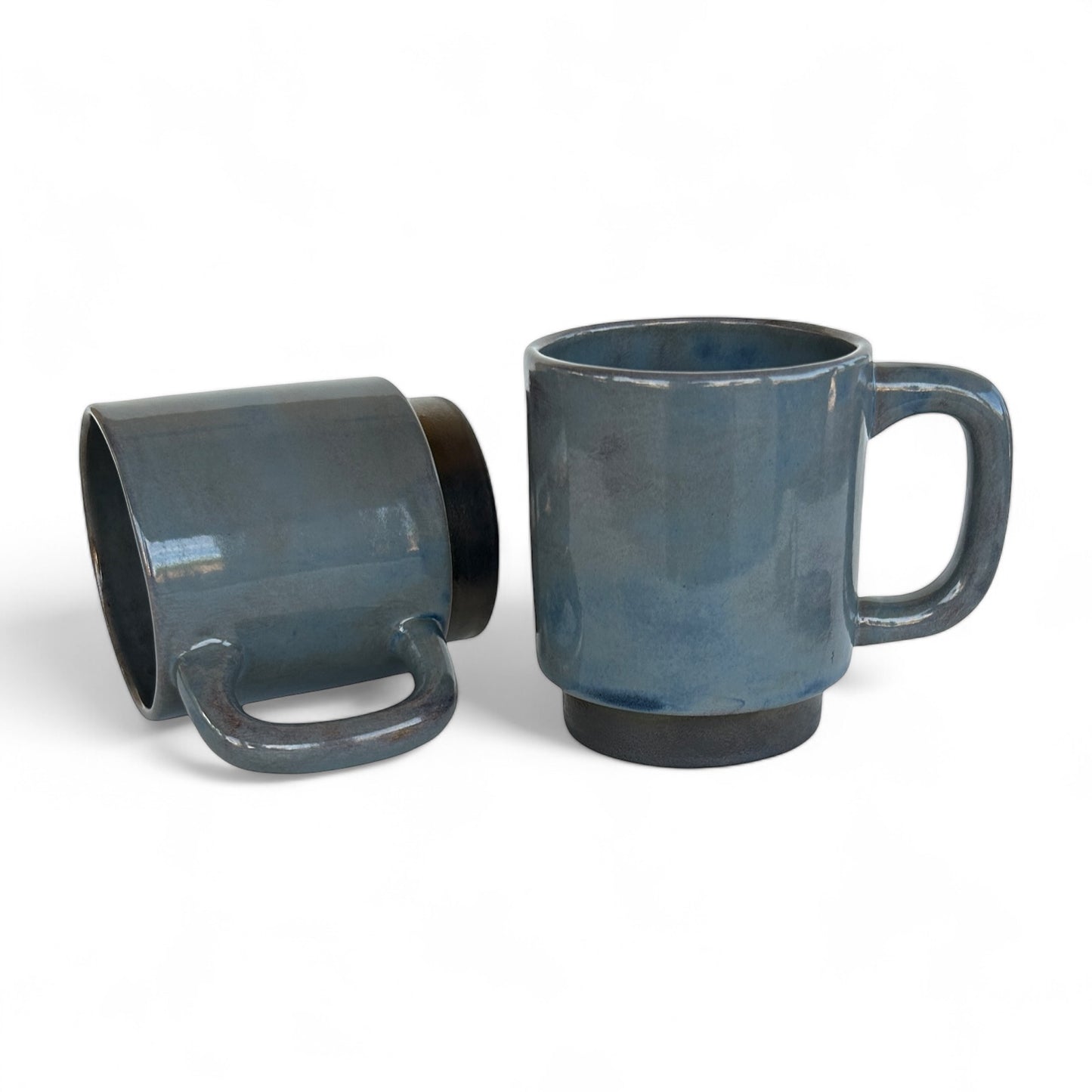 JTR 'Steel Blue' Stacking Mugs