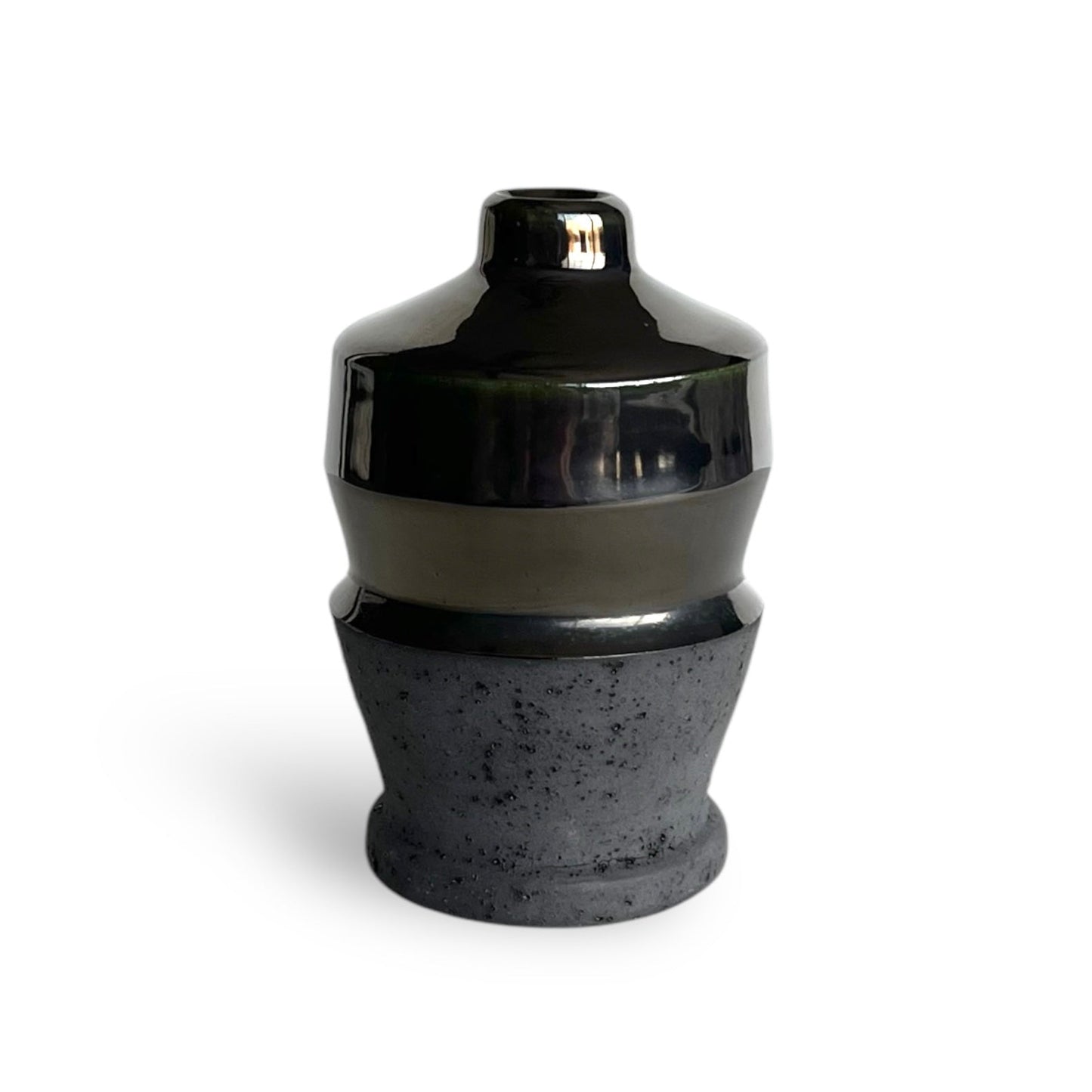 JTR 'Diamond Black' Bud Vase